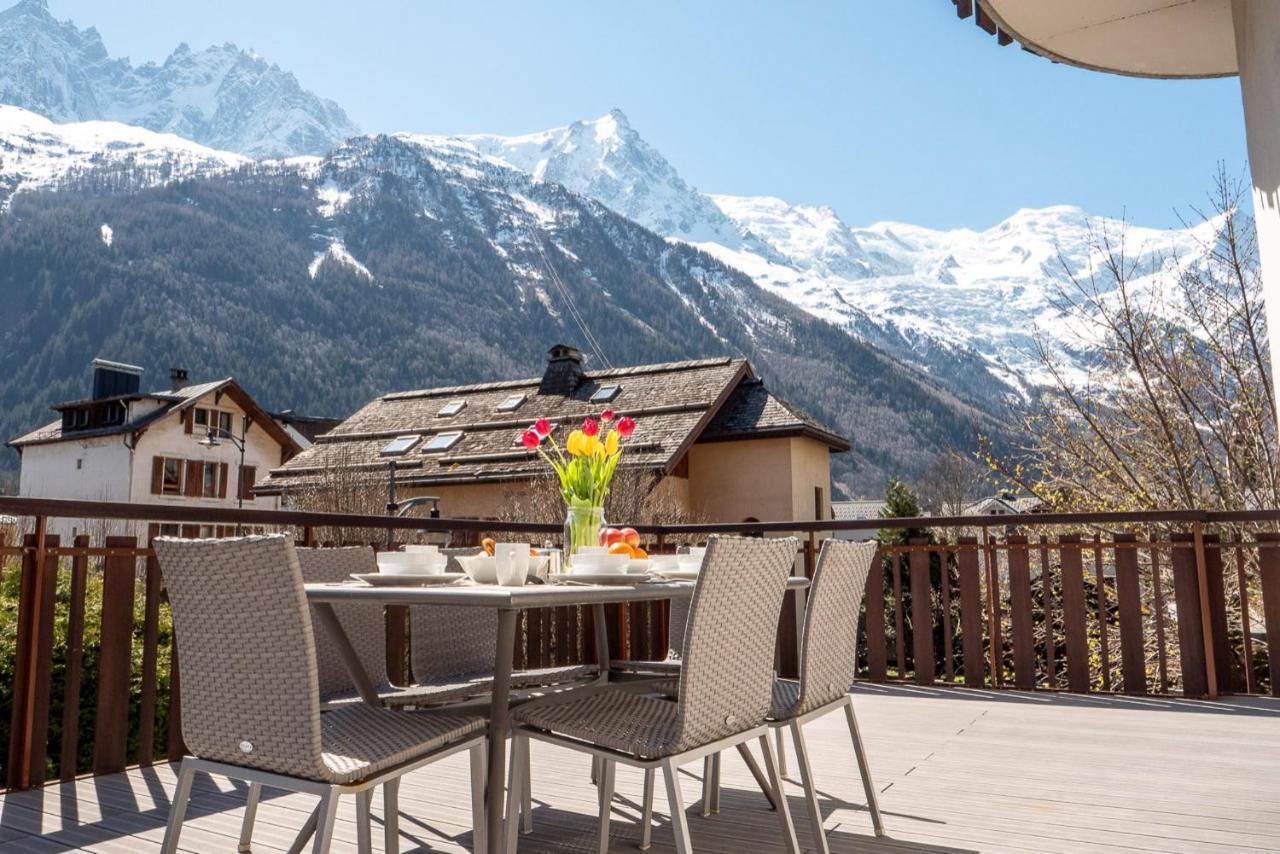 Apartment President - Alpes Travel - Central Chamonix - Sleeps 12 Exteriér fotografie