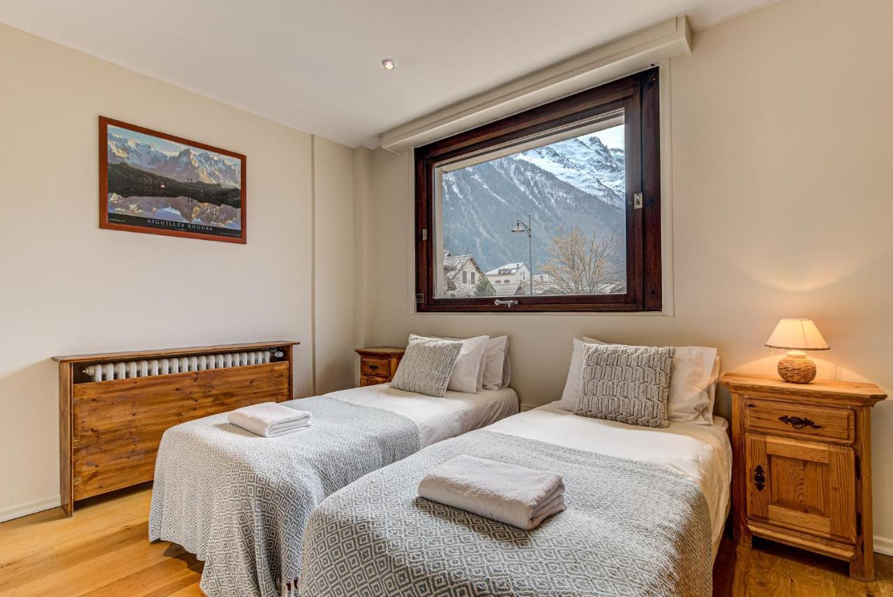 Apartment President - Alpes Travel - Central Chamonix - Sleeps 12 Exteriér fotografie
